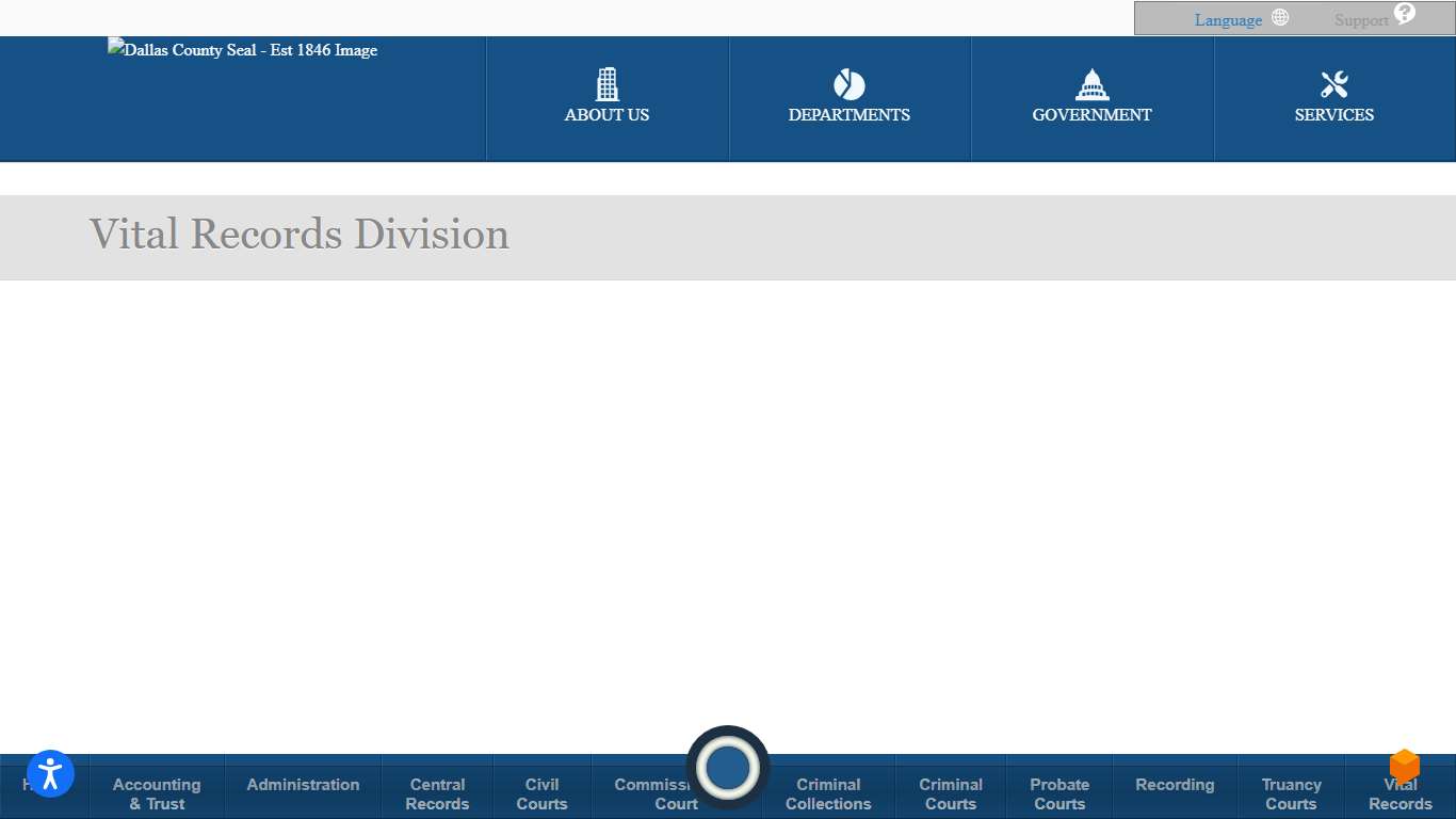 County Clerk Vital Records Division - Public Record Search